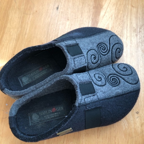 Haflinger wool slippers 36 cork 5.5 5 1/2 - Picture 3 of 6